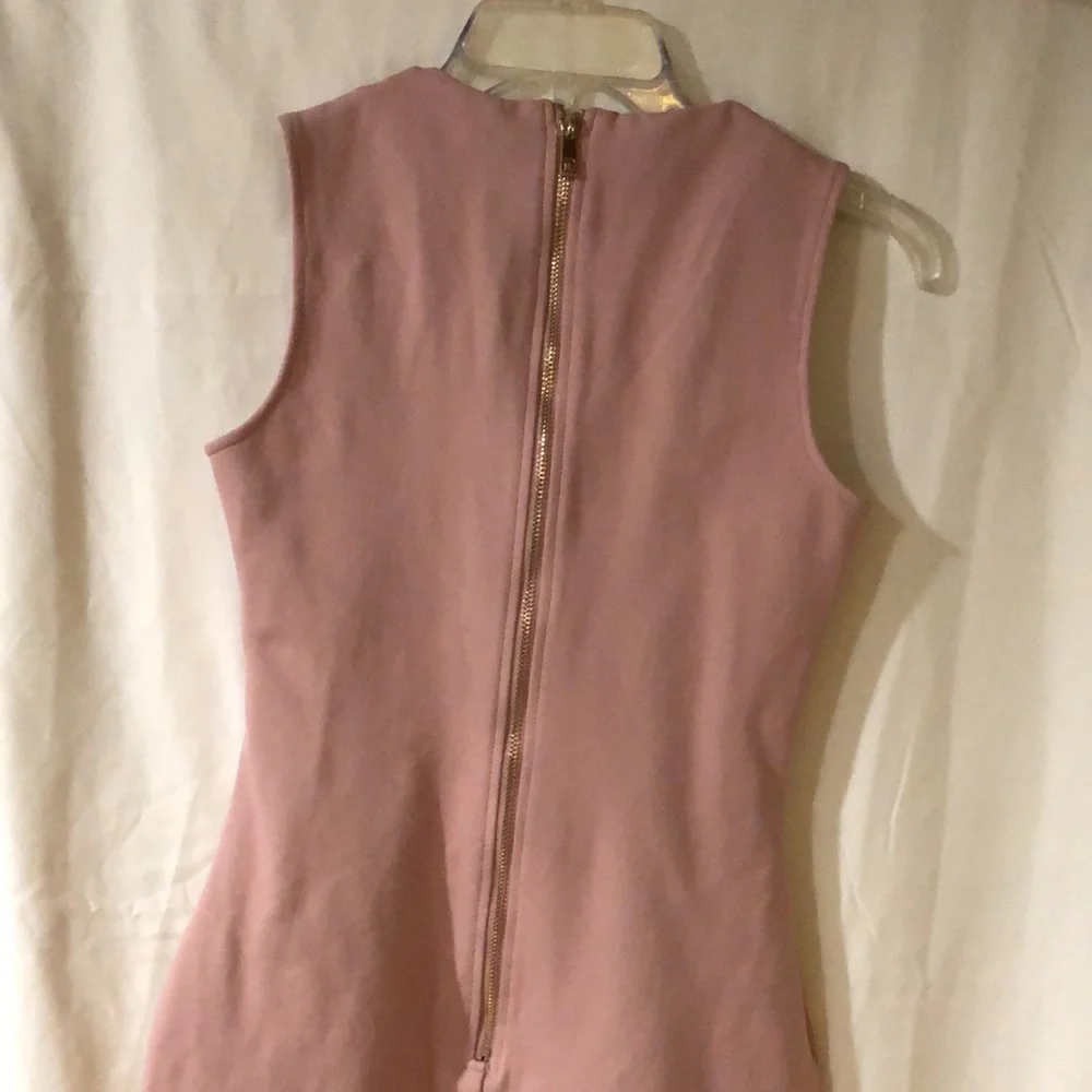 Lac Bleu‎ pink bodycon dress